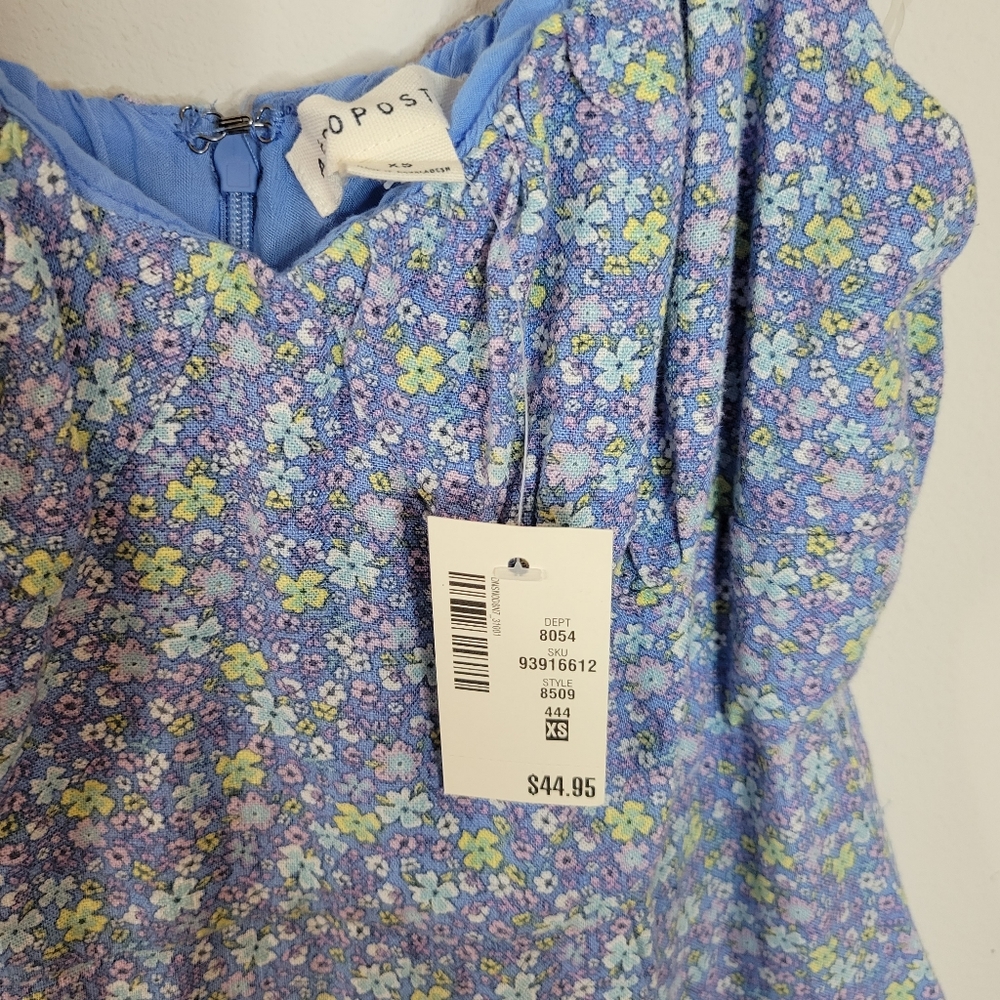 Floral Mini Dress - Picture 2 of 3